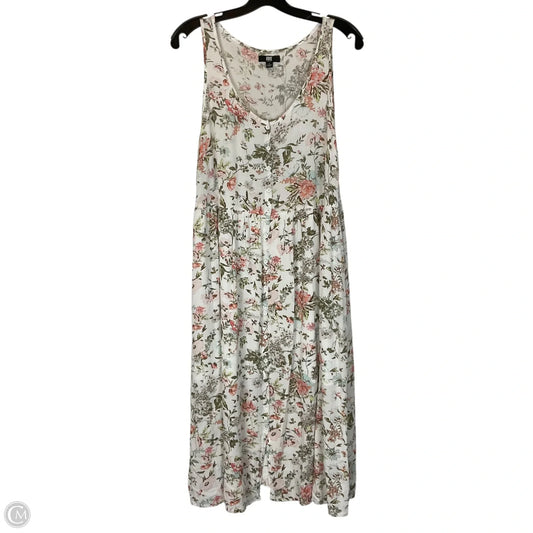 Dress Designer By Frye In Floral Print, Size: L