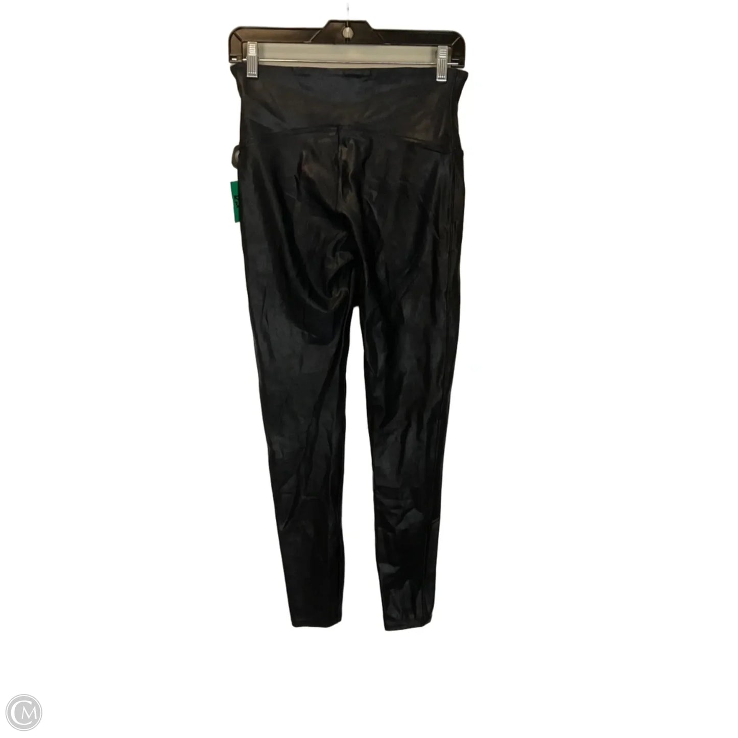 Athletic Leggings By Spanx In Black, Size: L