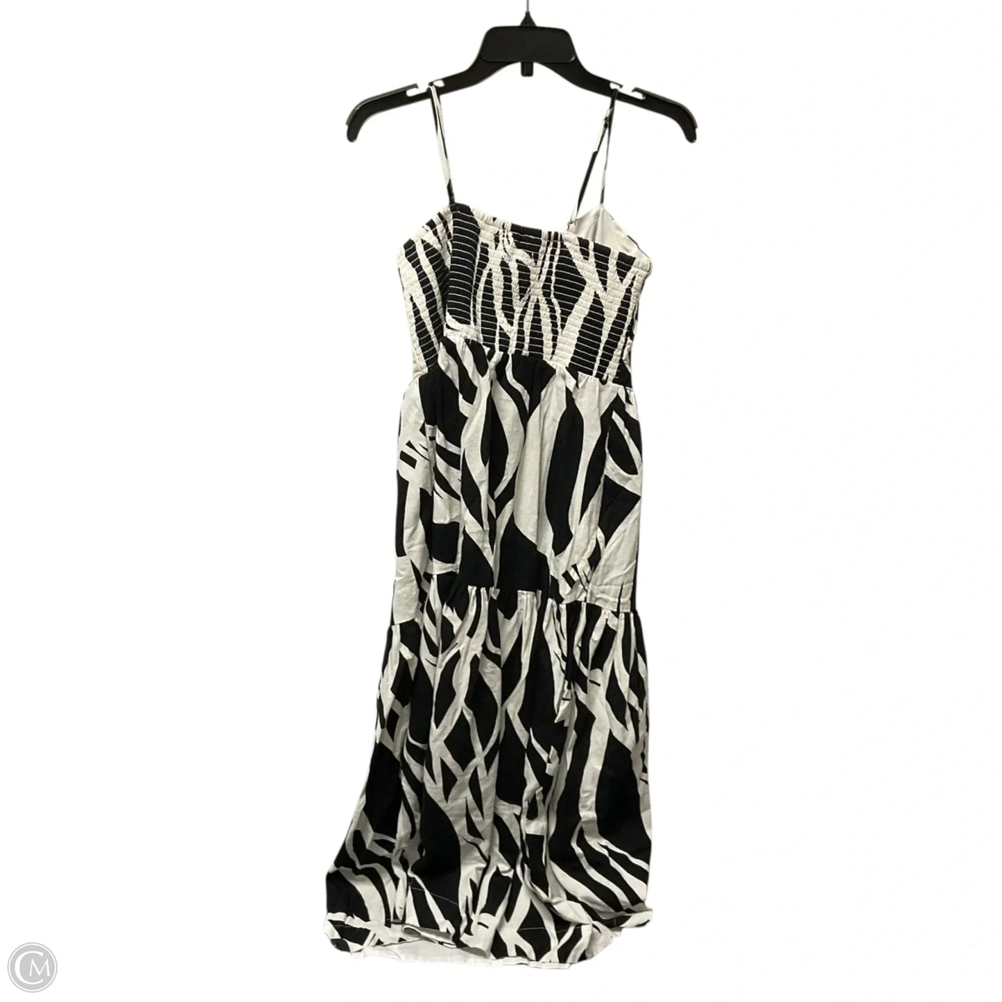 Dress Casual Midi By Rachel Zoe In Black & White, Size: S