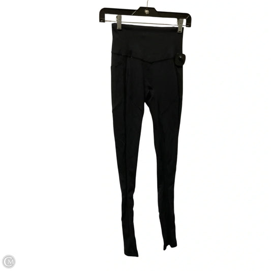Athletic Leggings By Lululemon In Black, Size: 0