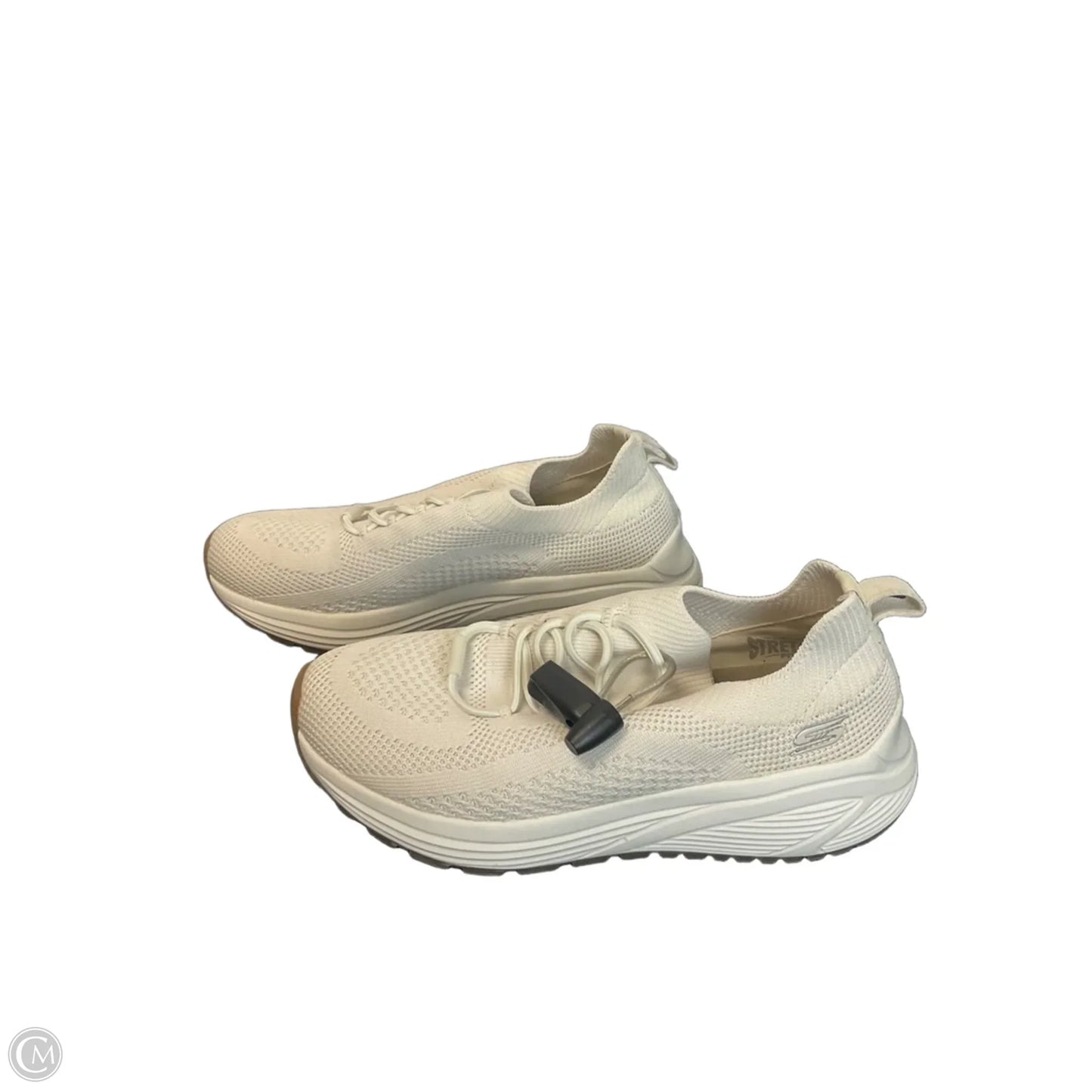 Shoes Athletic By Skechers In Cream, Size: 6.5