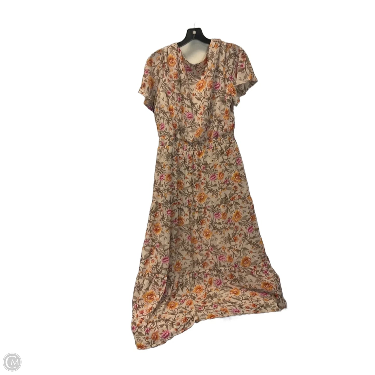 Dress Casual Maxi By Luxology In Floral Print, Size: M