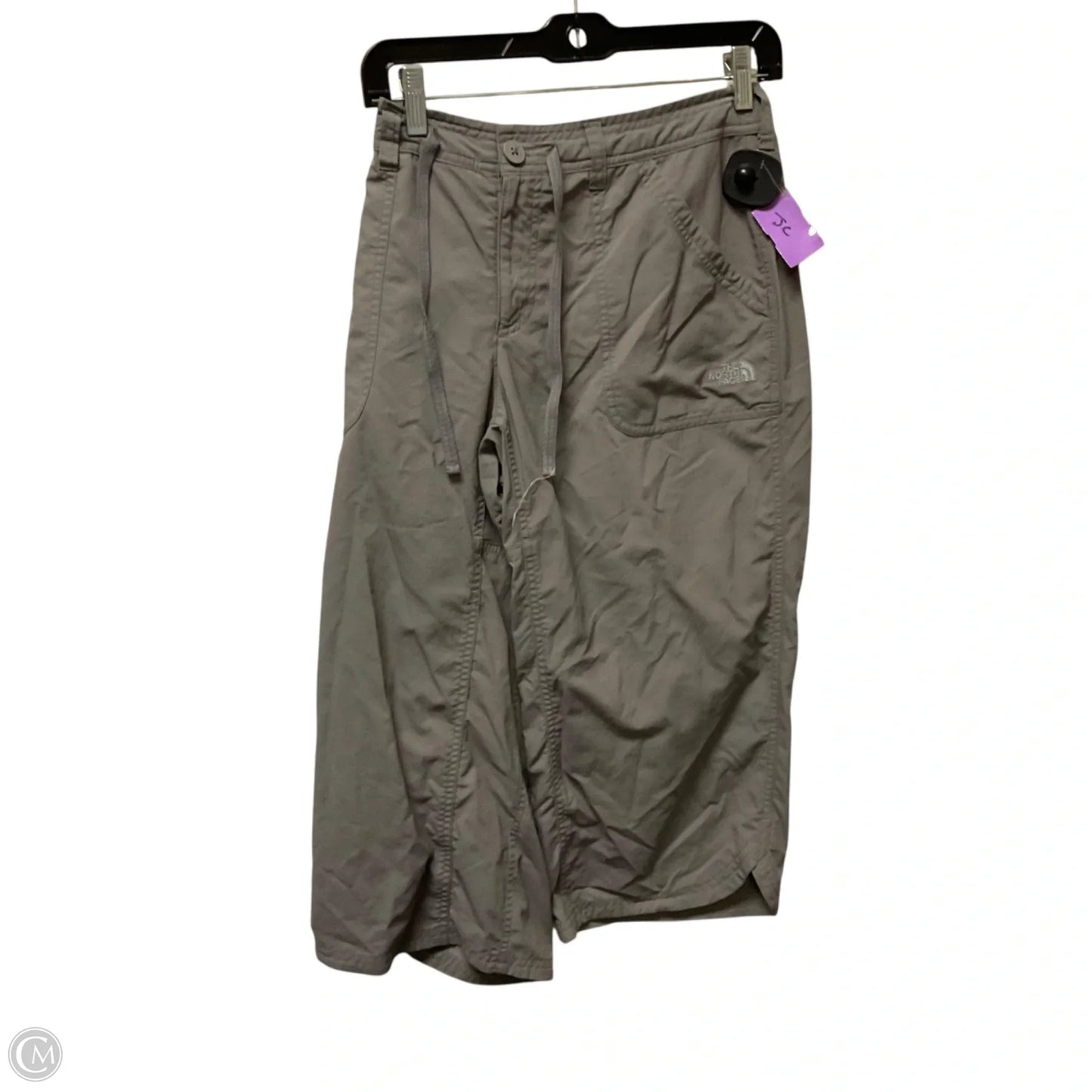 Capris By The North Face In Grey, Size: 14