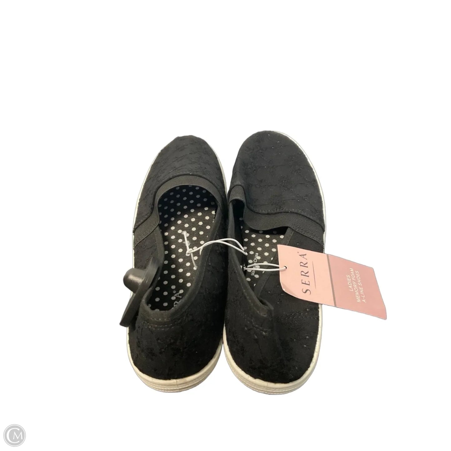 Shoes Flats By Serra In Black, Size: 9