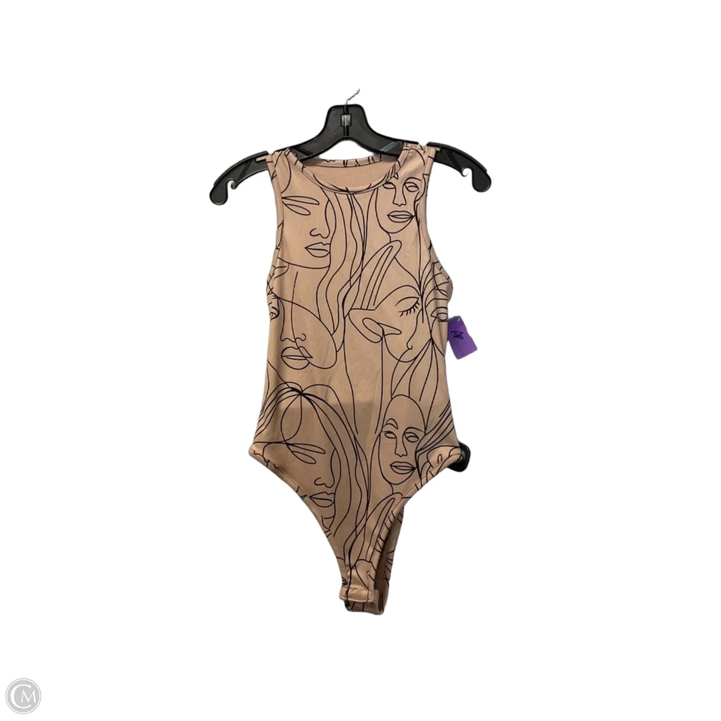 Bodysuit By Shein In Brown, Size: Xs