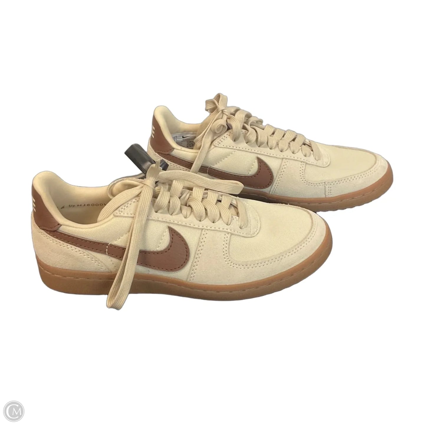 Shoes Sneakers By Nike In Beige, Size: 6.5