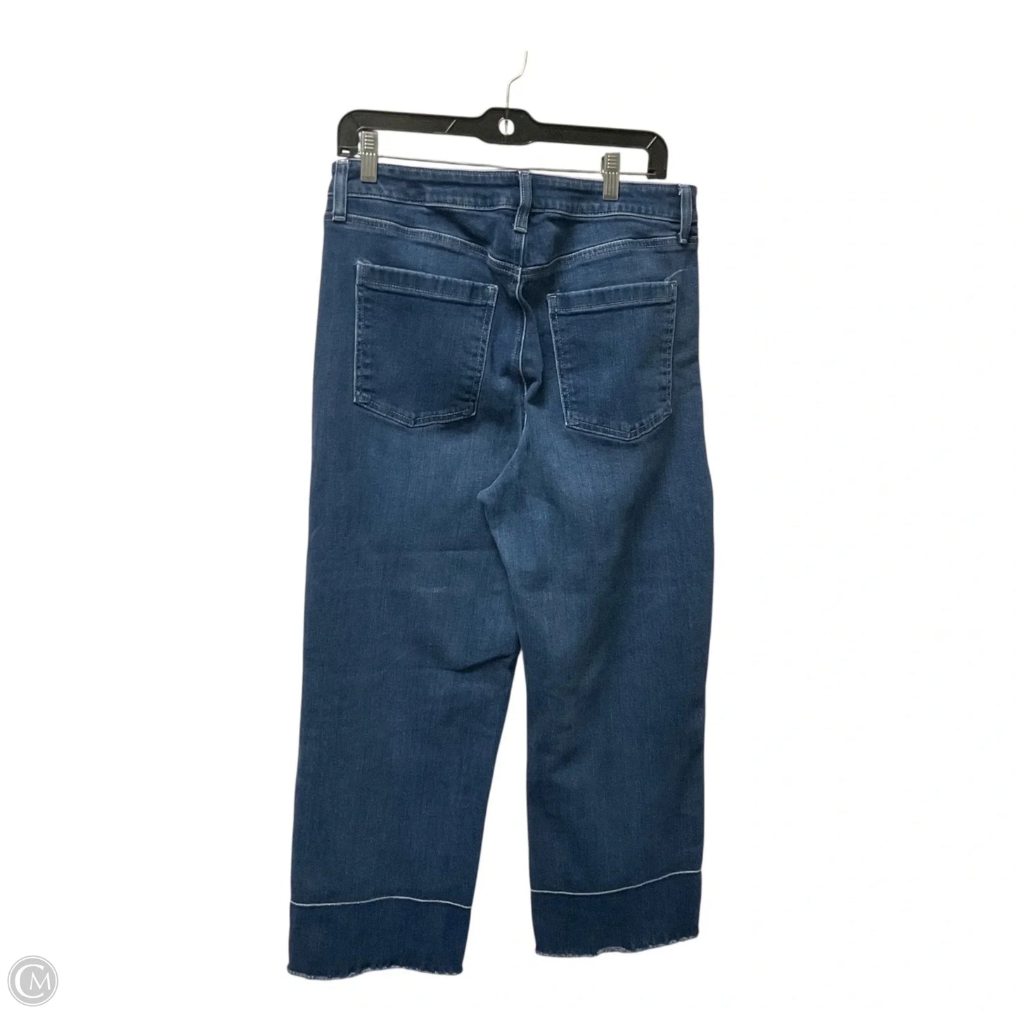 Jeans Cropped By Chicos In Blue Denim, Size: 12