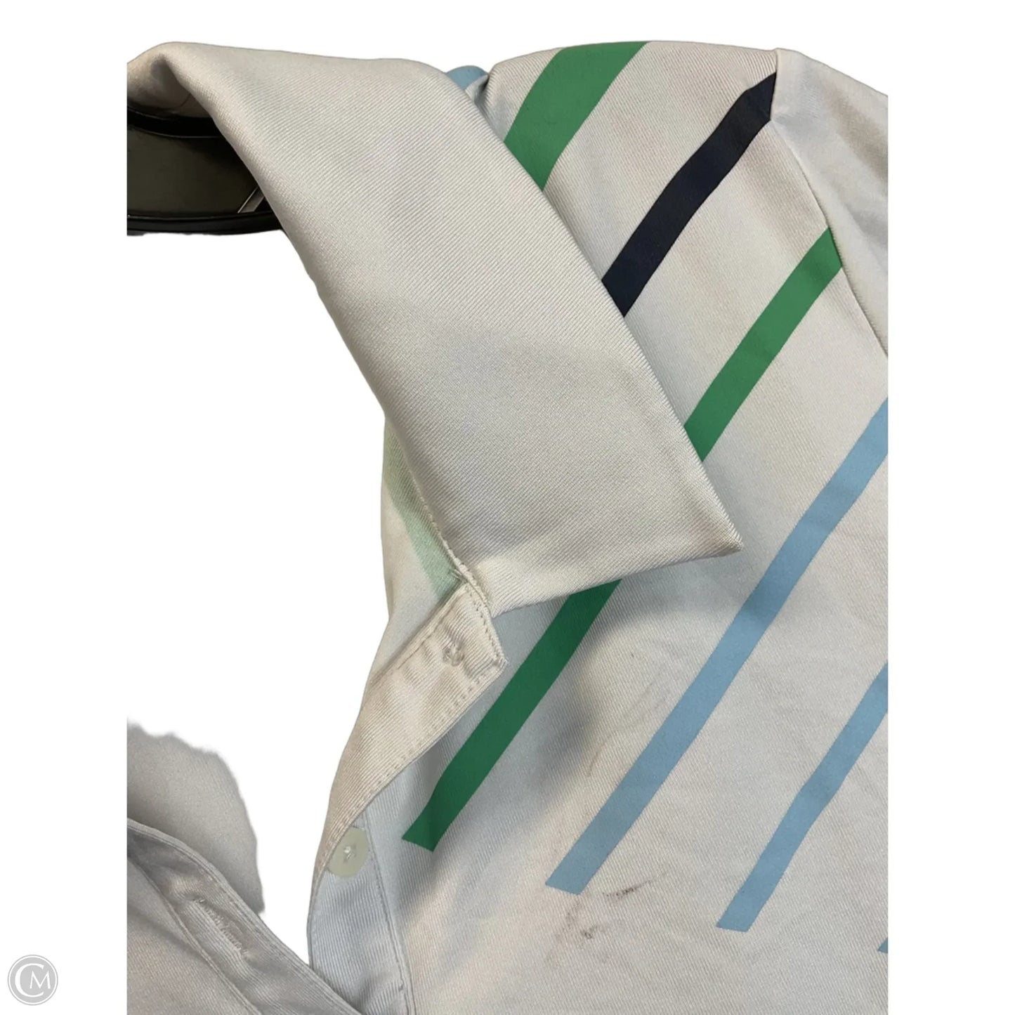 Top Short Sleeve By Adidas In White, Size: M