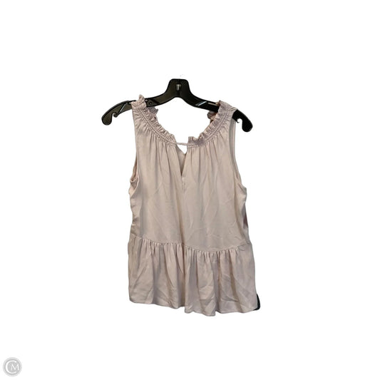 Top Sleeveless By Rebecca Taylor In Pink, Size: 6