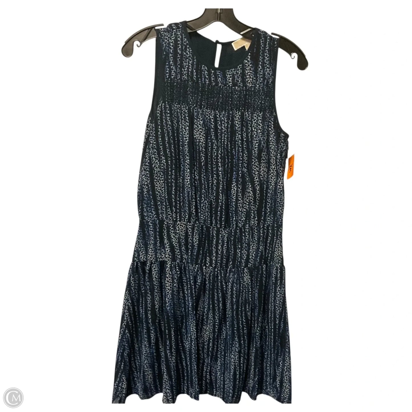 Dress Casual Midi By Michael By Michael Kors In Blue, Size: 2
