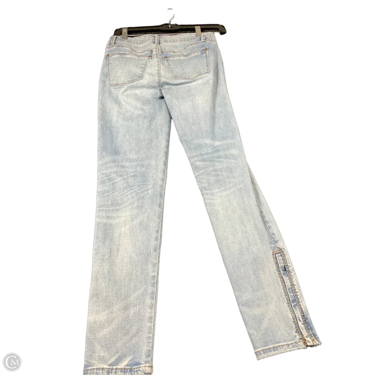 Jeans Skinny By White House Black Market In Blue Denim, Size: 0