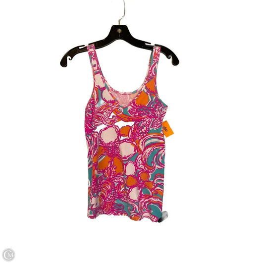 Top Sleeveless Designer By Lilly Pulitzer In Pink, Size: S