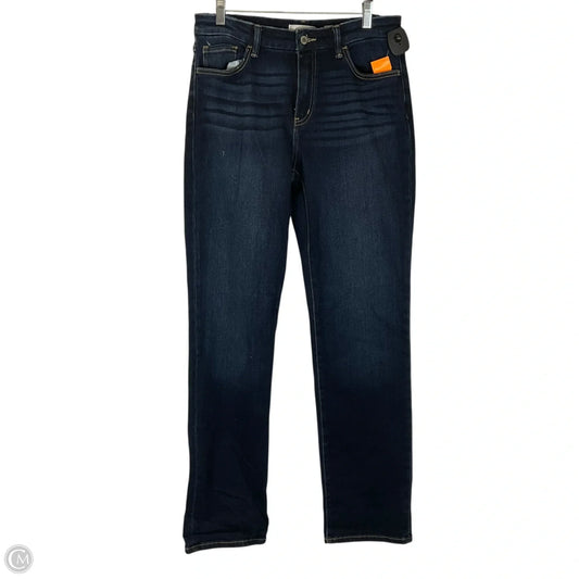 Jeans Straight By Kancan In Blue Denim, Size: 8 (29)