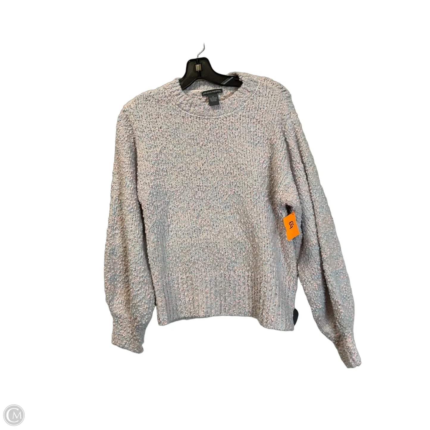 Sweater By Chelsea And Theodore In Blue & Pink, Size: M