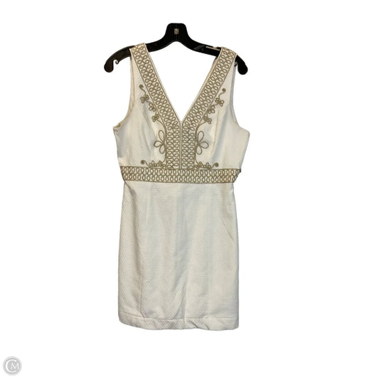 Dress Designer By Lilly Pulitzer In White, Size: 4