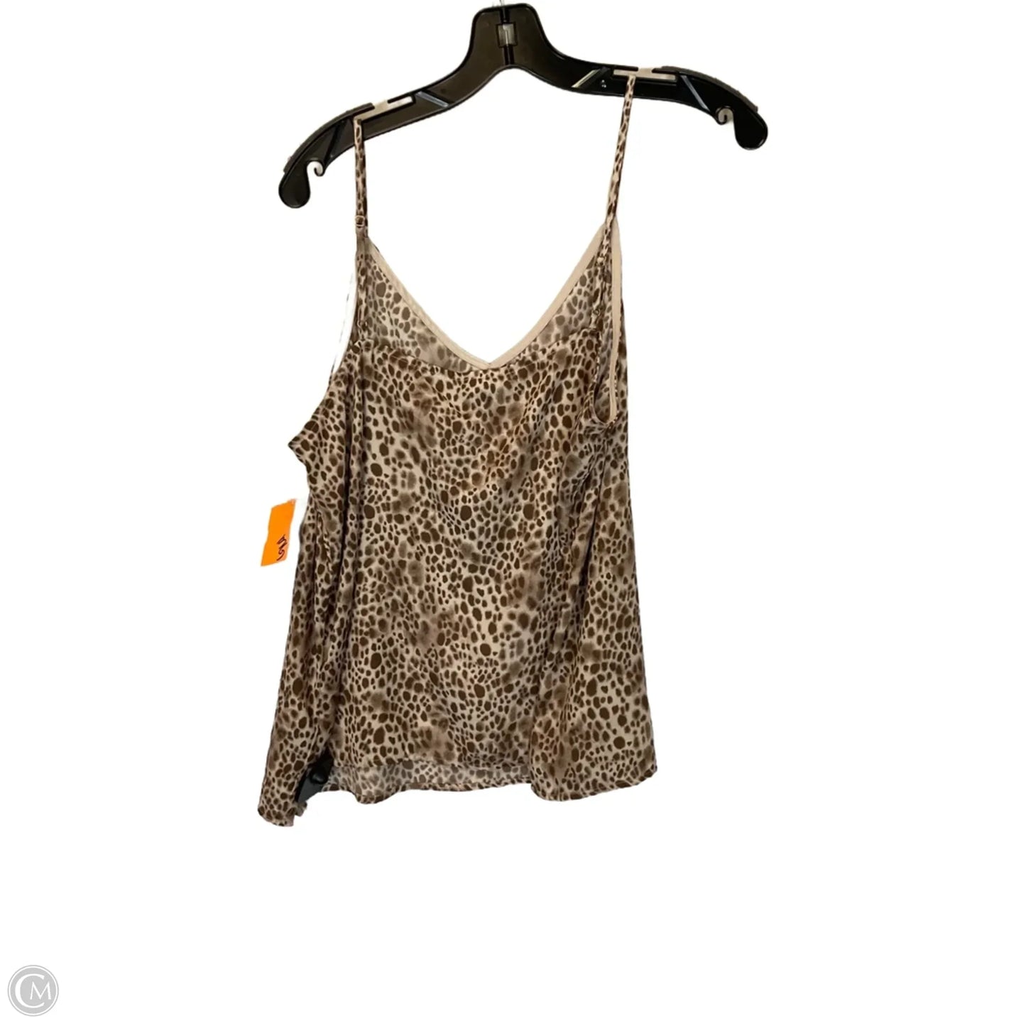 Top Sleeveless Basic By A New Day In Animal Print, Size: L
