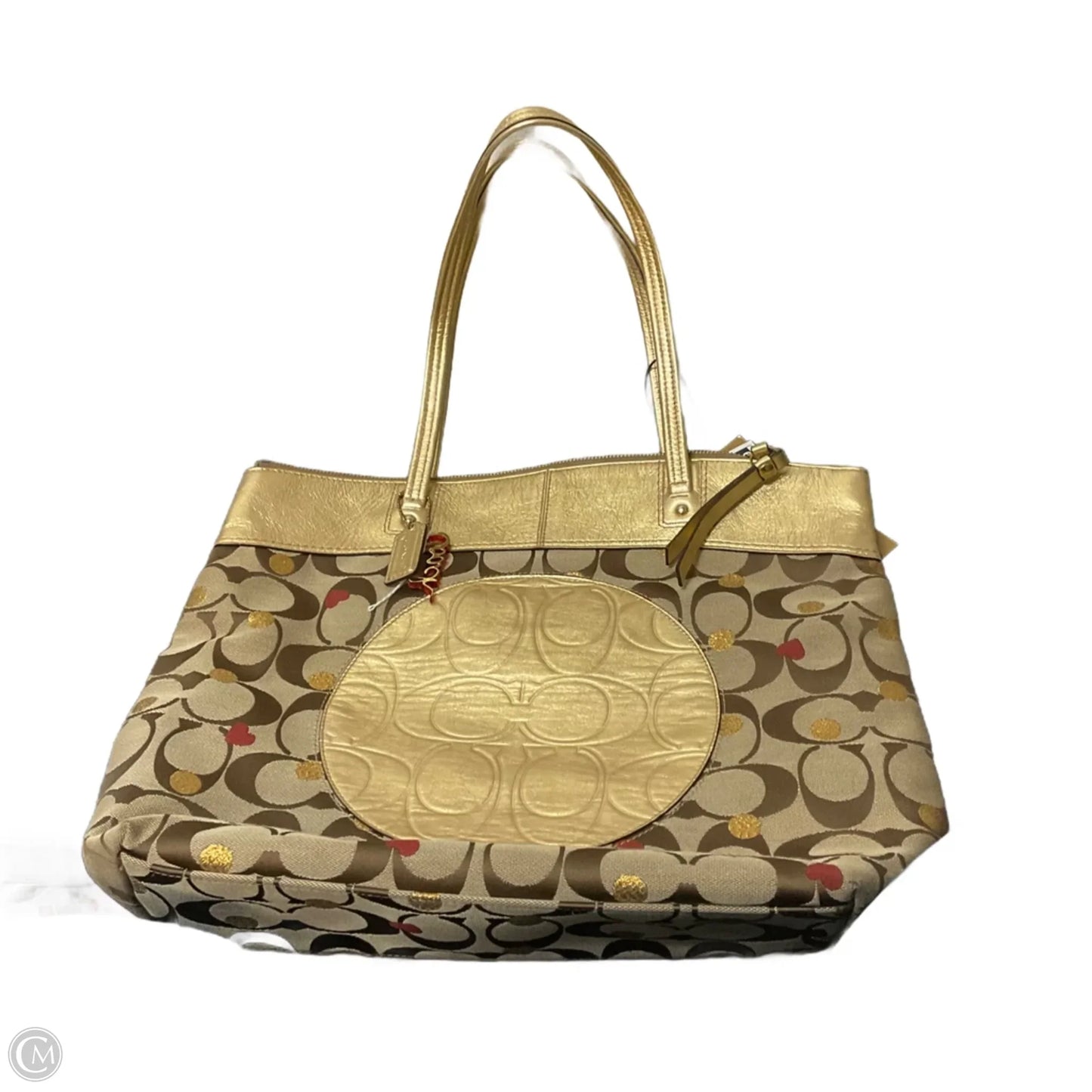 Handbag Designer By Coach, Size: Large