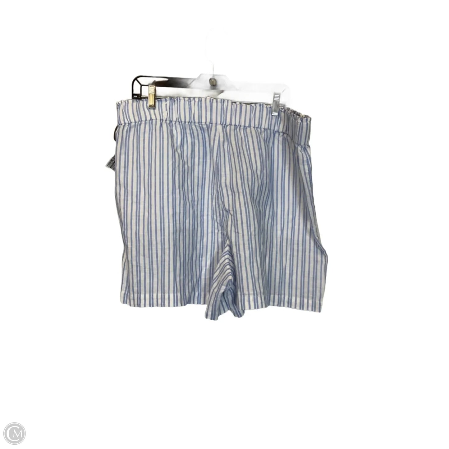 Shorts By Talbots In Blue & White, Size: Xl