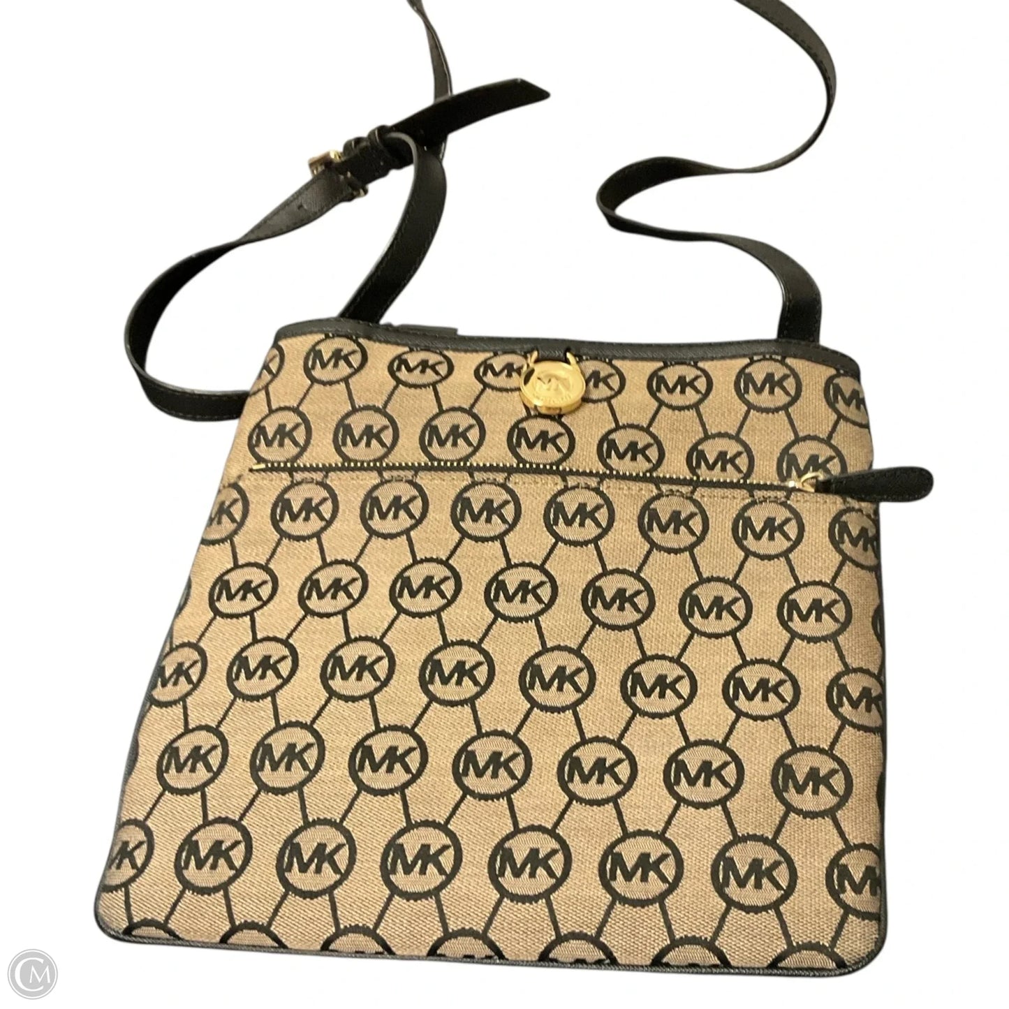 Crossbody Designer By Michael Kors, Size: Medium