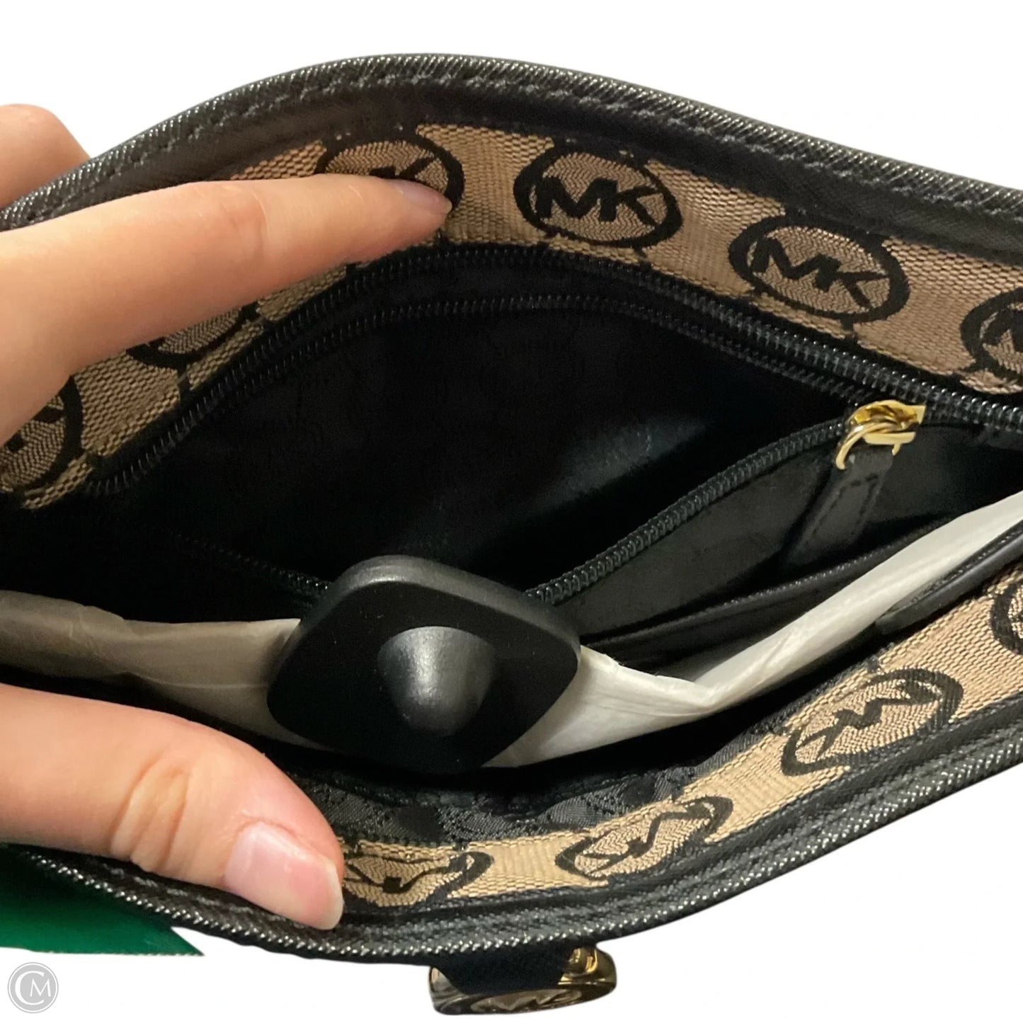 Crossbody Designer By Michael Kors, Size: Medium