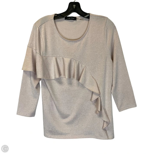 Top 3/4 Sleeve By Ivanka Trump In Pink, Size: M