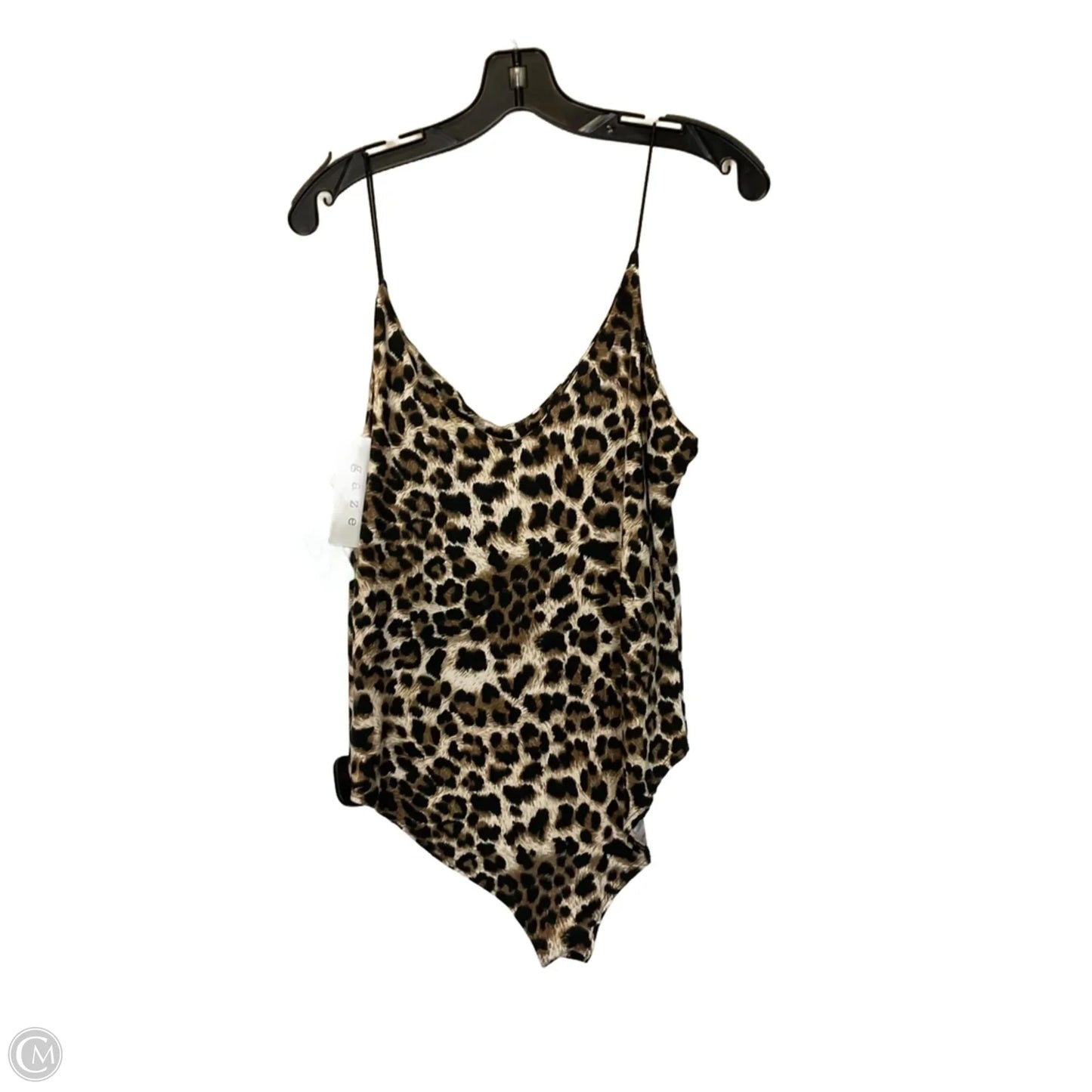 Top Sleeveless Basic By Gaze In Animal Print, Size: L