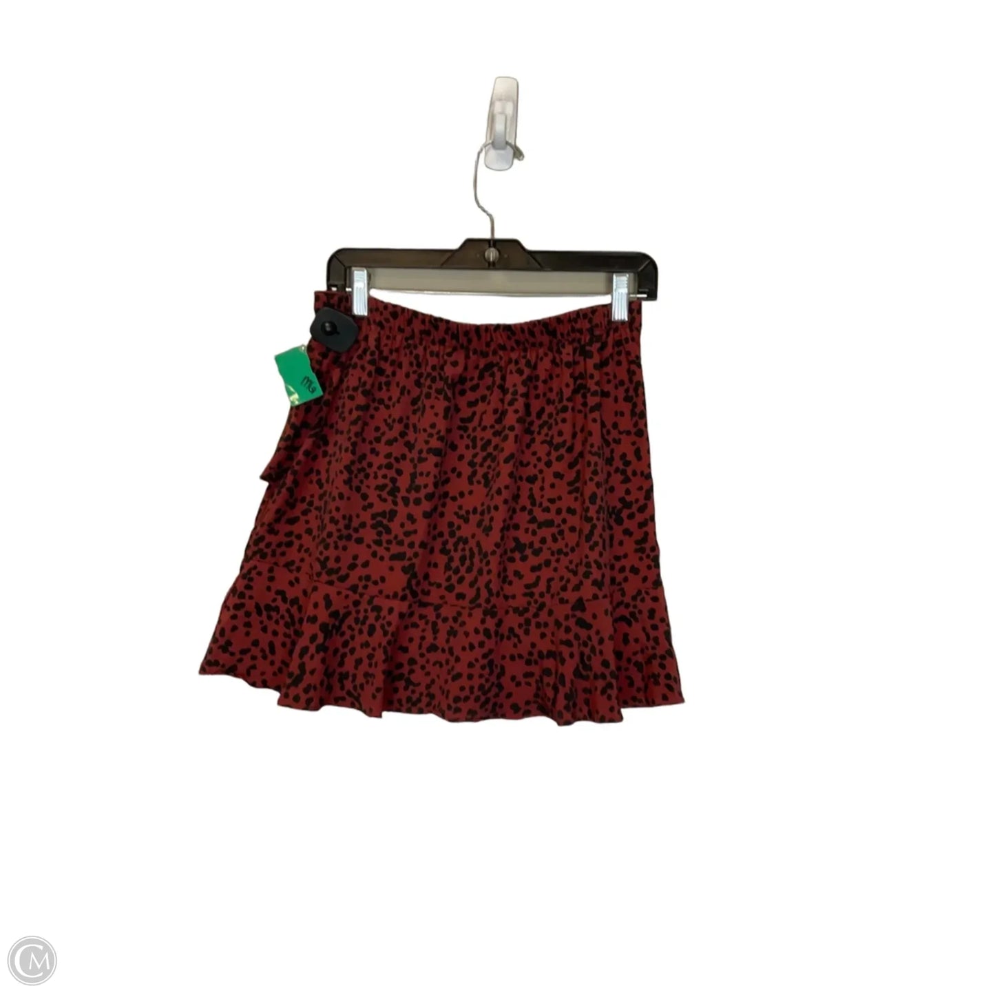 Skirt Mini & Short By Originality In Red, Size: M