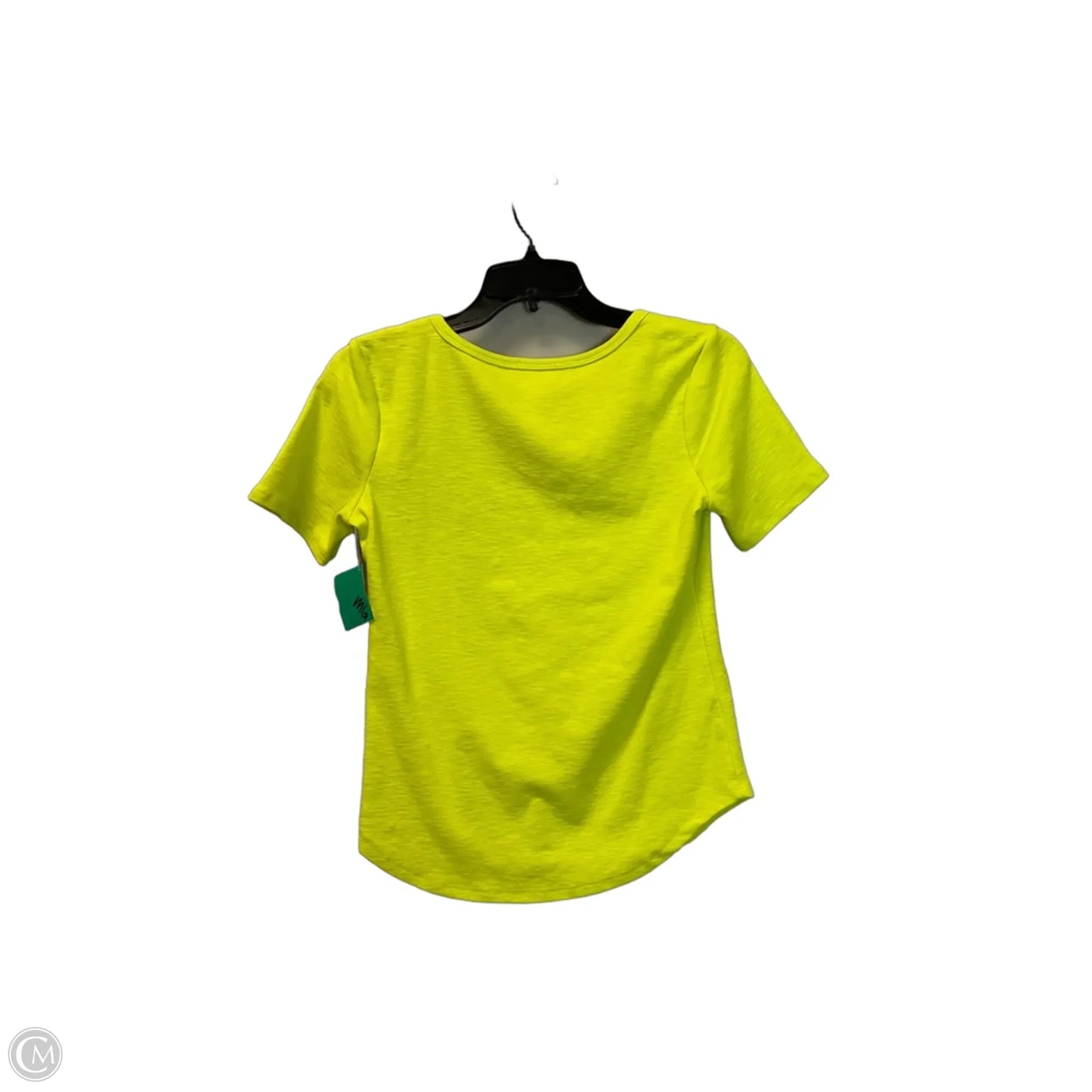 Top Short Sleeve Basic By A Loves A In Green, Size: Xs