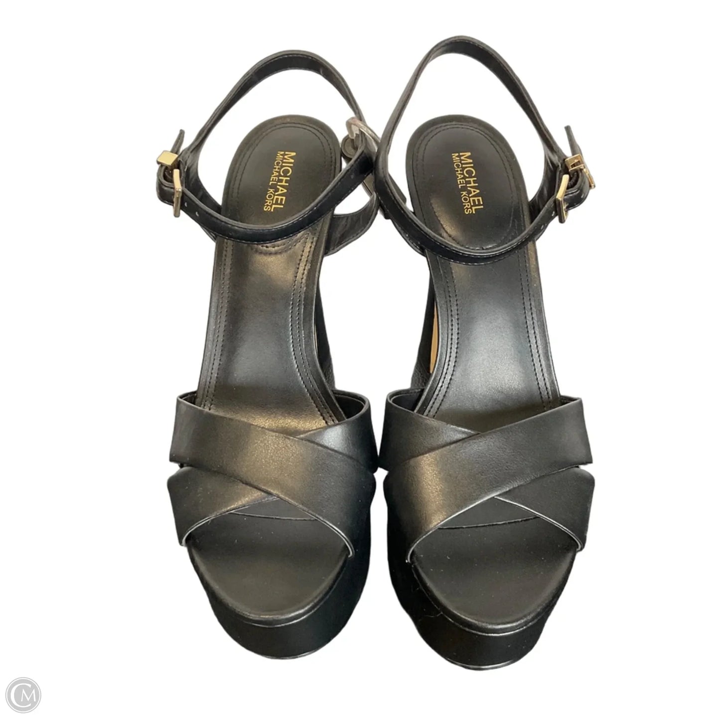 Shoes Designer By Michael Kors In Black, Size: 9