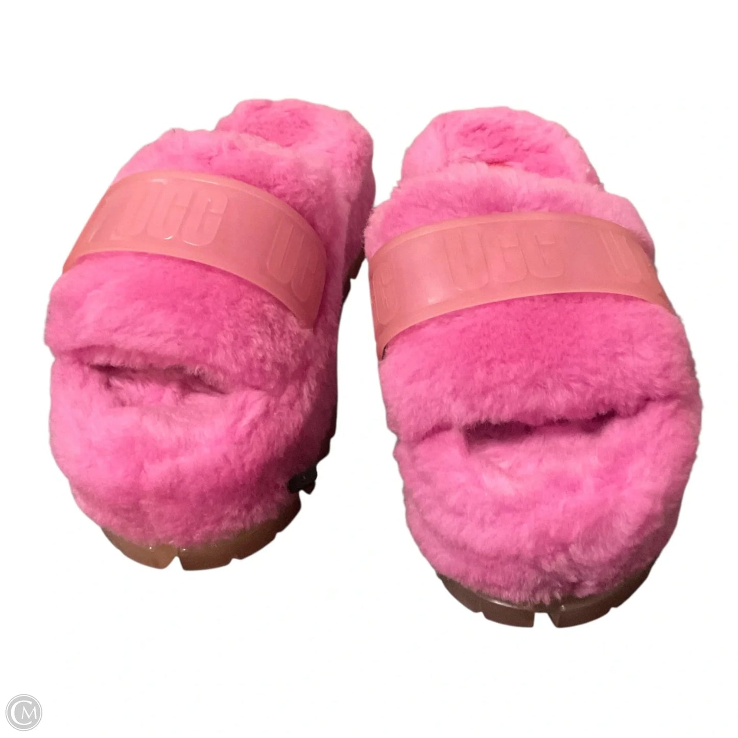 Shoes Designer By Ugg In Pink, Size: 7