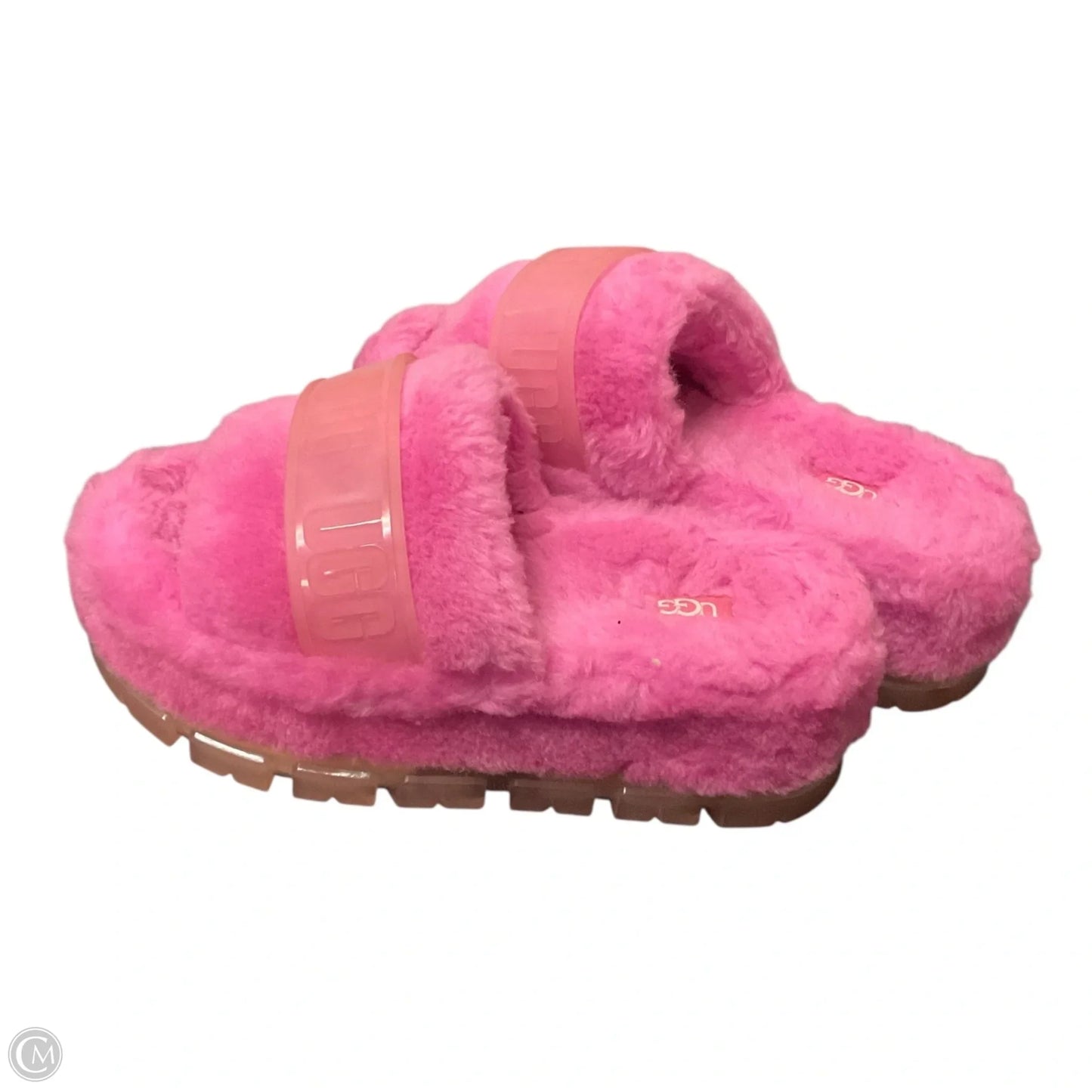 Shoes Designer By Ugg In Pink, Size: 7