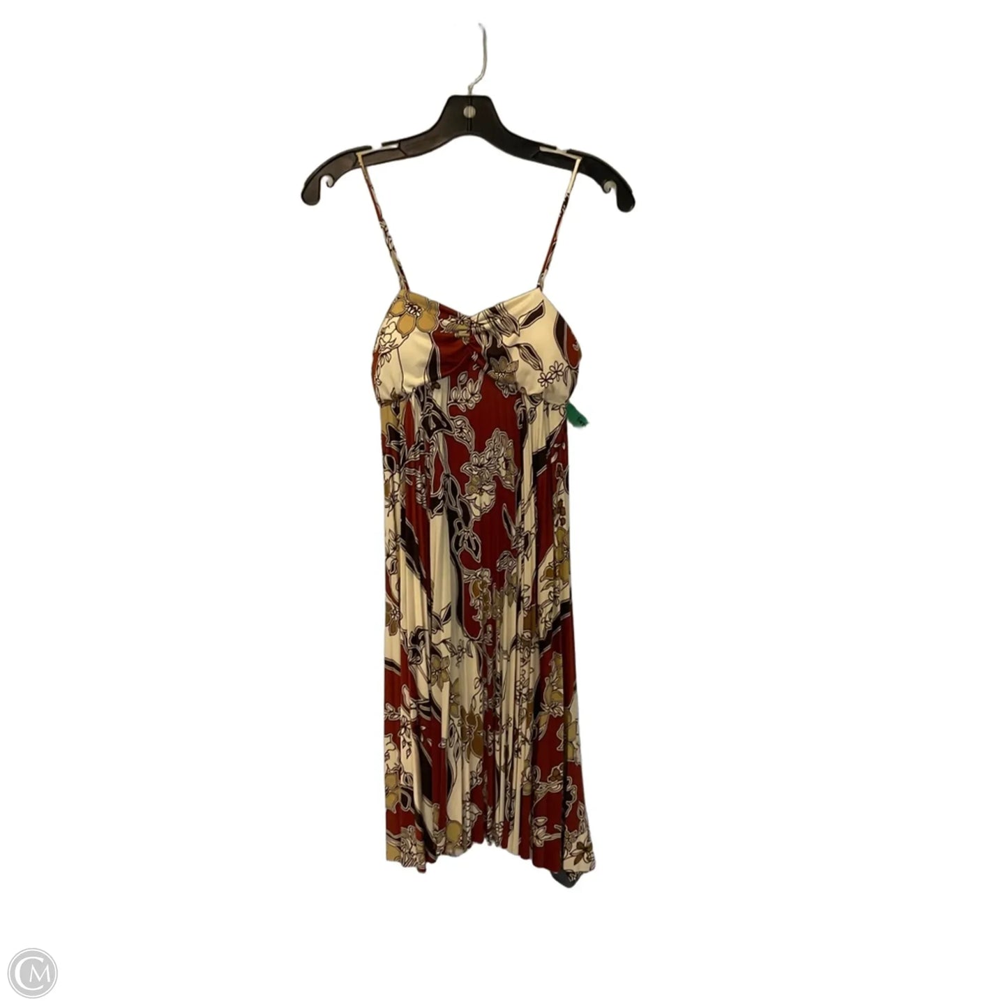 Dress Casual Short By Clothes Mentor In Brown & Tan, Size: M