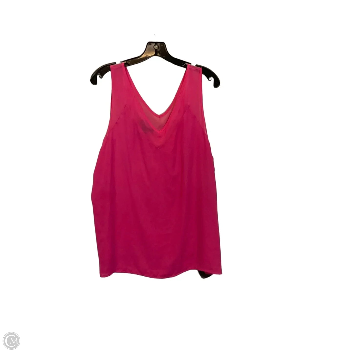 Top Sleeveless Basic By Inc In Pink, Size: Xxl