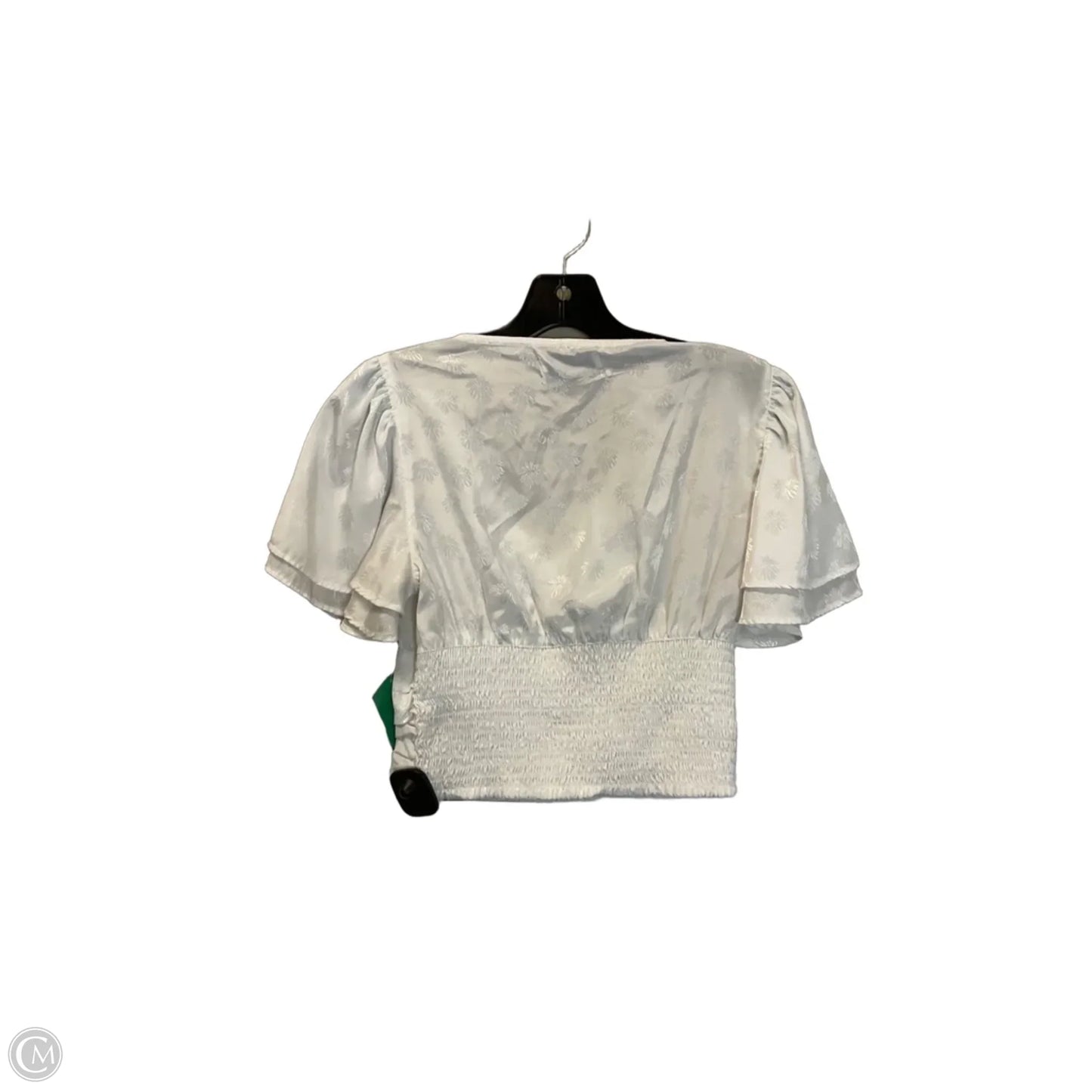 Top Short Sleeve Basic By Urban Outfitters In White, Size: S