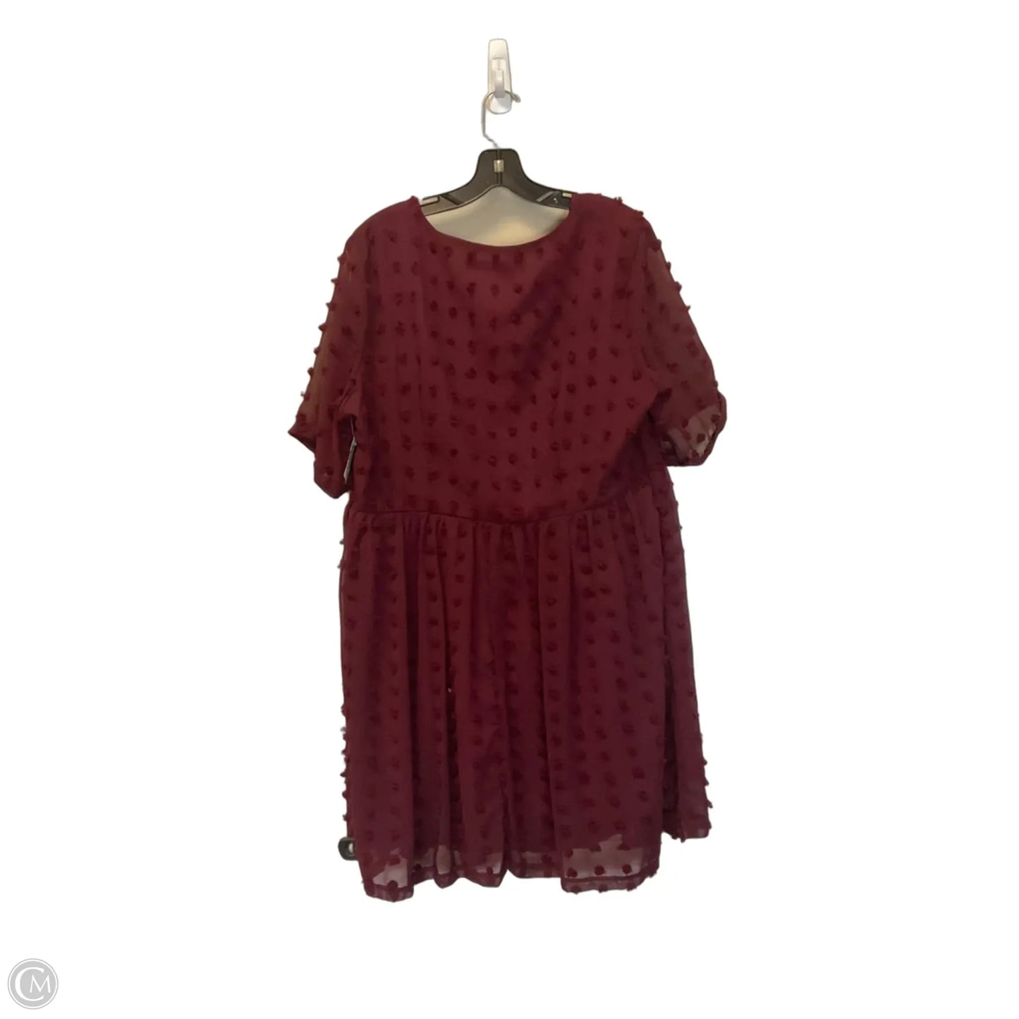 Dress Casual Short By Grace Karin In Red, Size: Xl