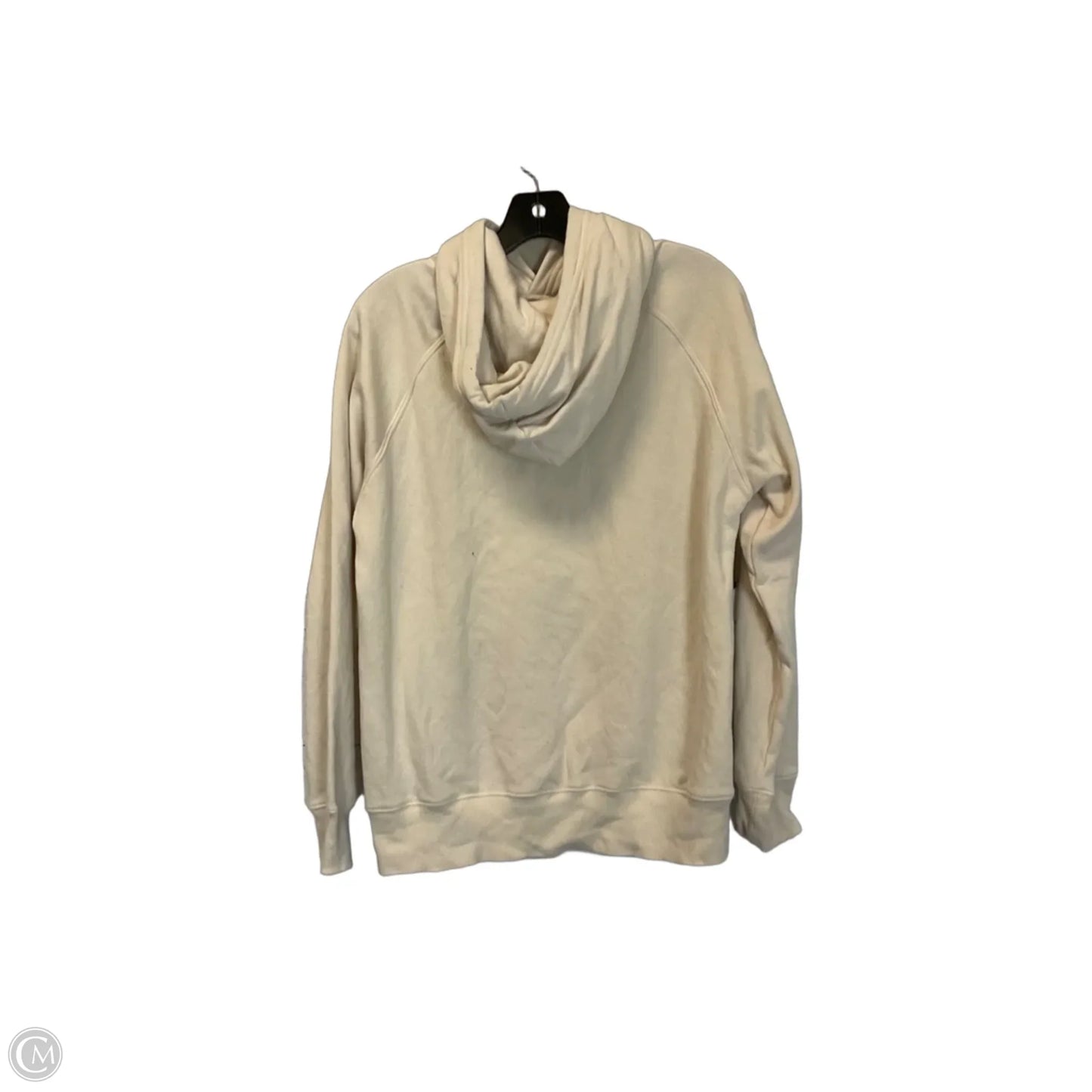 Sweatshirt Hoodie By The North Face In Tan, Size: M