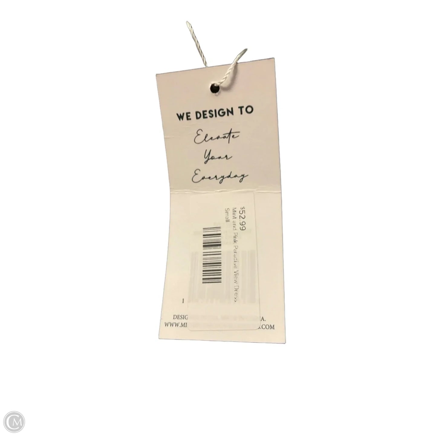 Dress Casual Midi By Michelle Mcdowell In Blue & Pink, Size: S