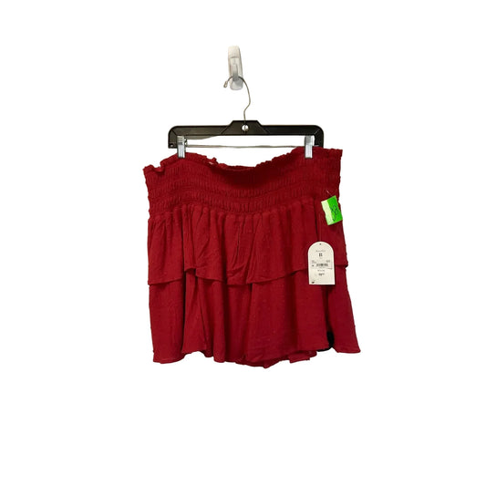 Skirt Mini & Short By Arula In Red, Size: 2x