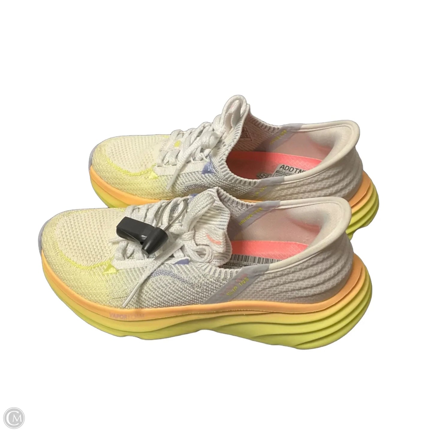 Shoes Athletic By Skechers In Yellow, Size: 6.5