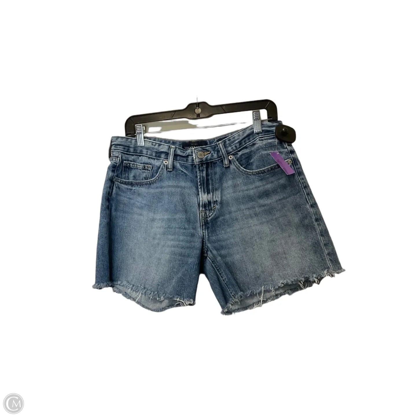 Shorts By Lucky Brand In Blue Denim, Size: 6