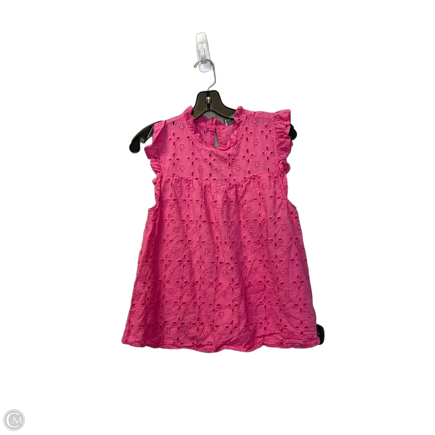 Top Sleeveless Basic By Mudpie In Pink, Size: S