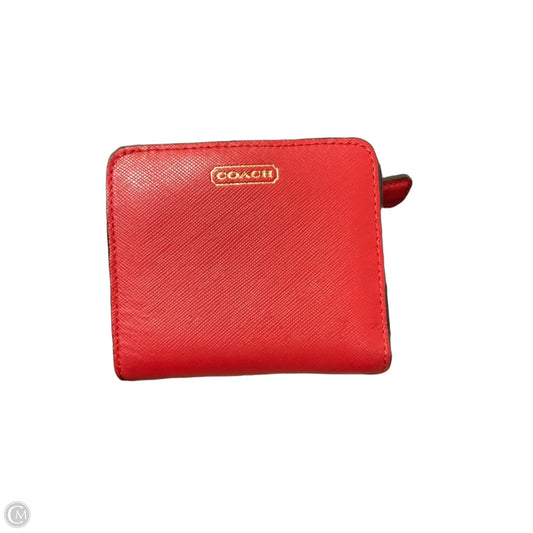 Wallet Designer By Coach, Size: Small