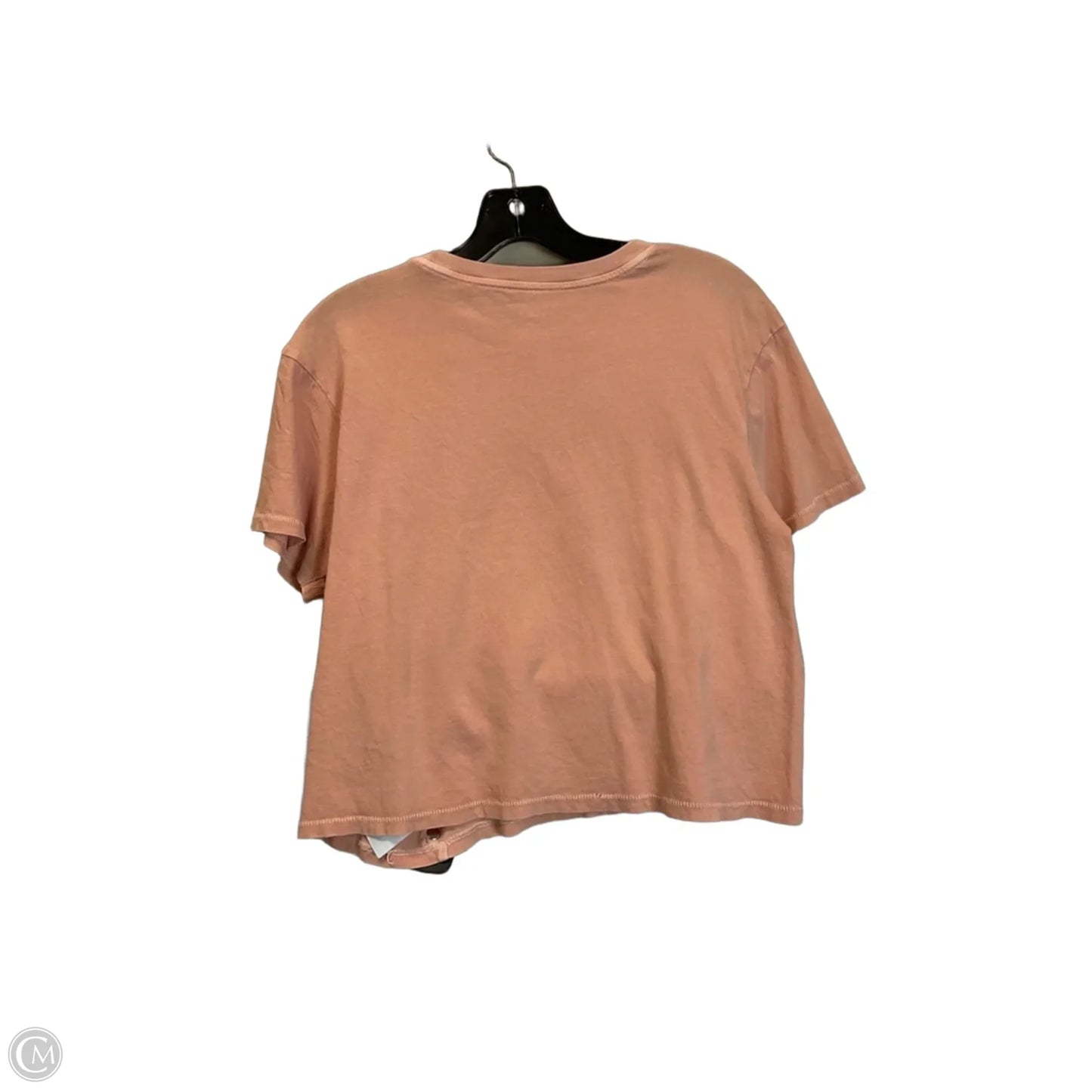 Top Short Sleeve Basic By American Eagle In Pink, Size: M
