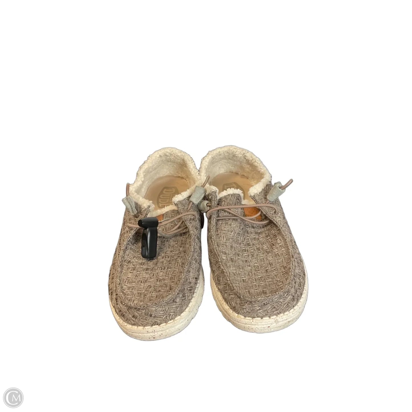Shoes Flats By Hey Dude In Tan, Size: 9