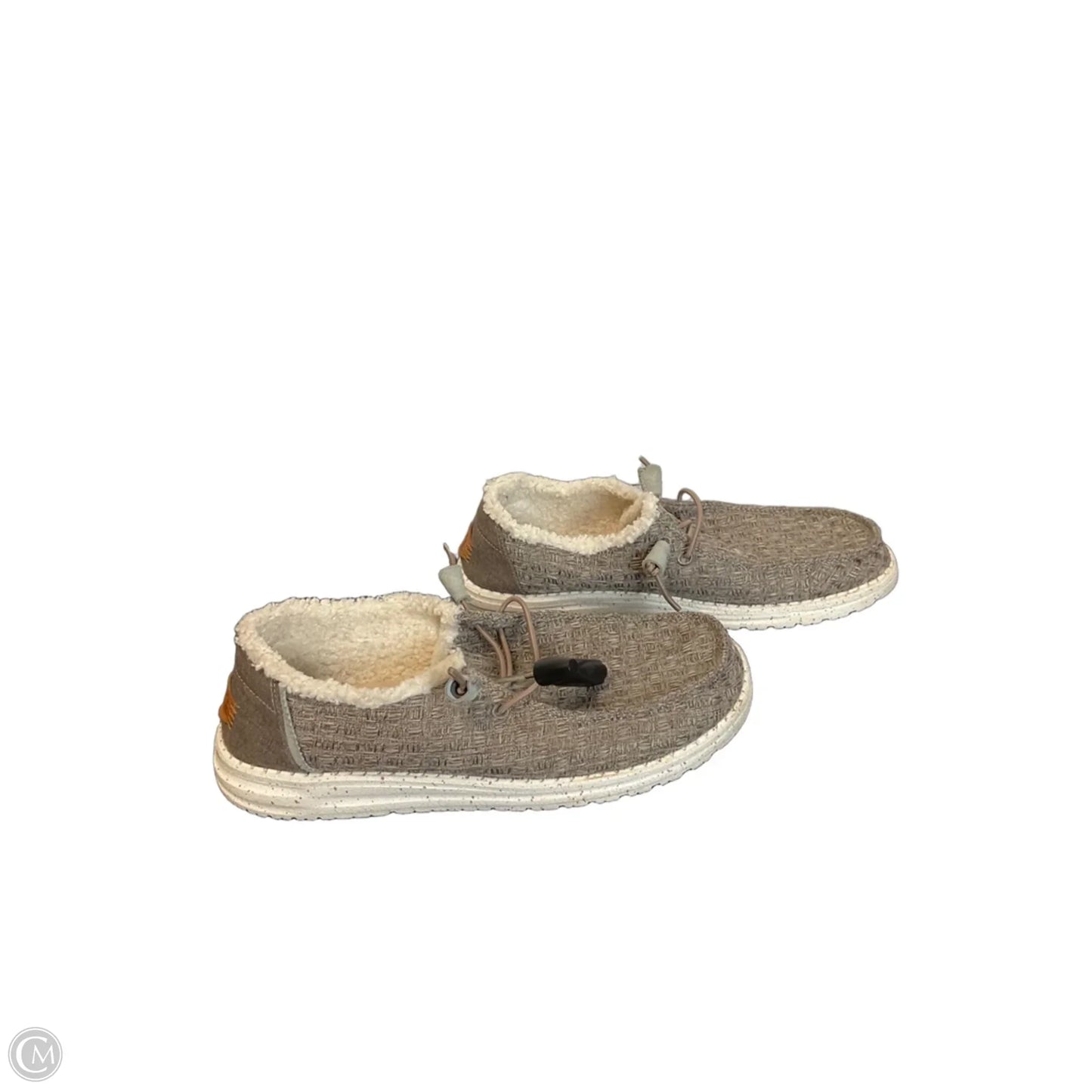Shoes Flats By Hey Dude In Tan, Size: 9
