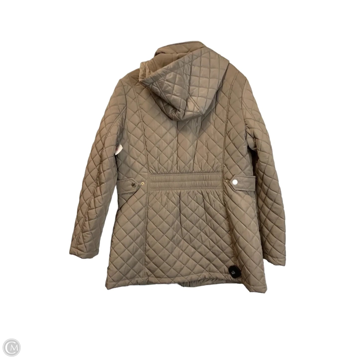 Jacket Puffer & Quilted By Calvin Klein In Tan, Size: Xl