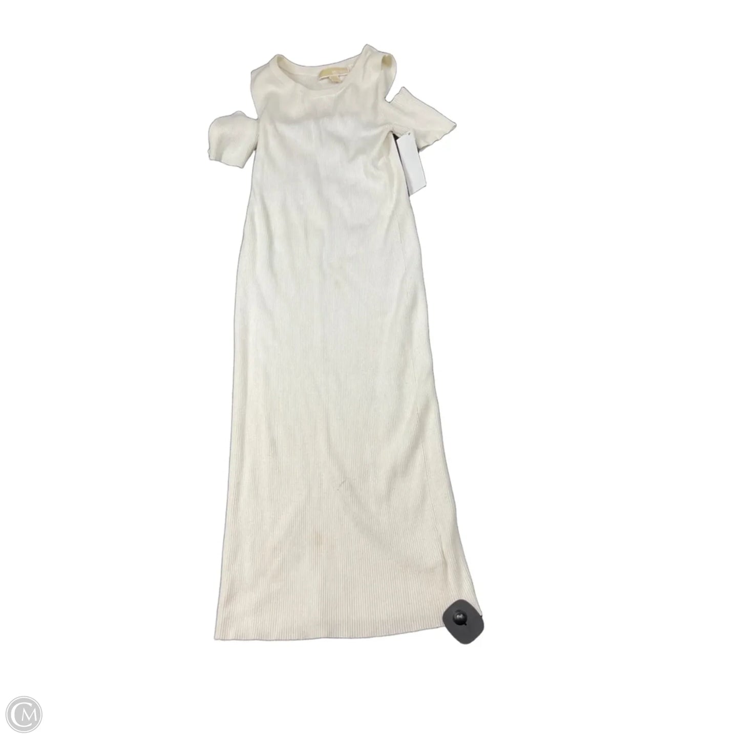 Dress Casual Maxi By Michael By Michael Kors In Cream, Size: Xs