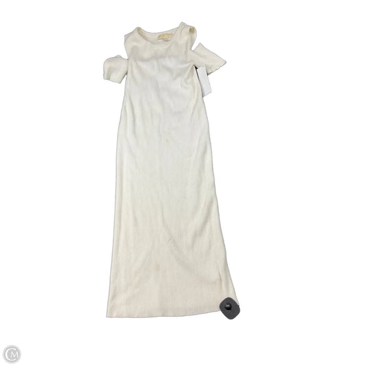 Dress Casual Maxi By Michael By Michael Kors In Cream, Size: Xs