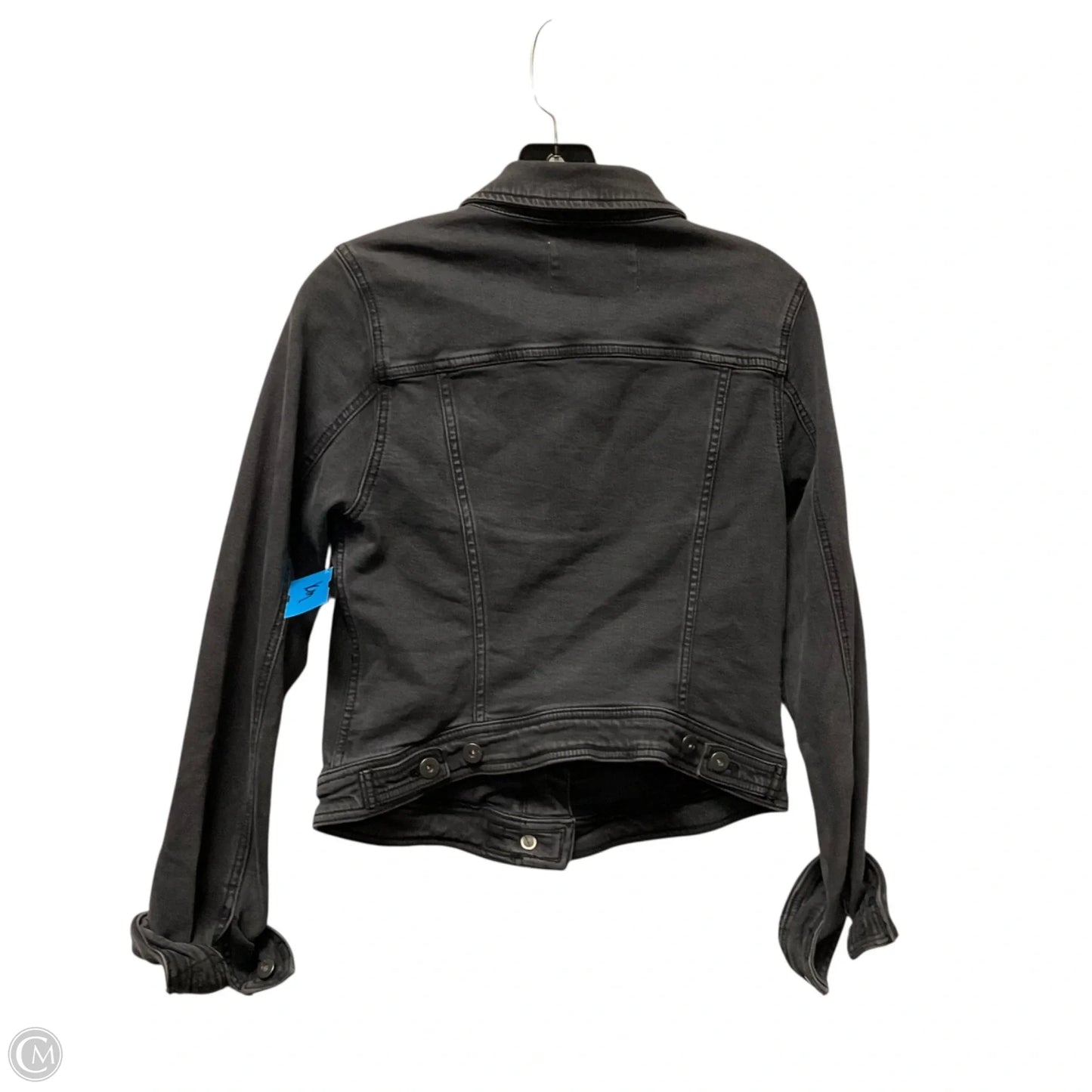 Jacket Denim By Pilcro In Black Denim, Size: M