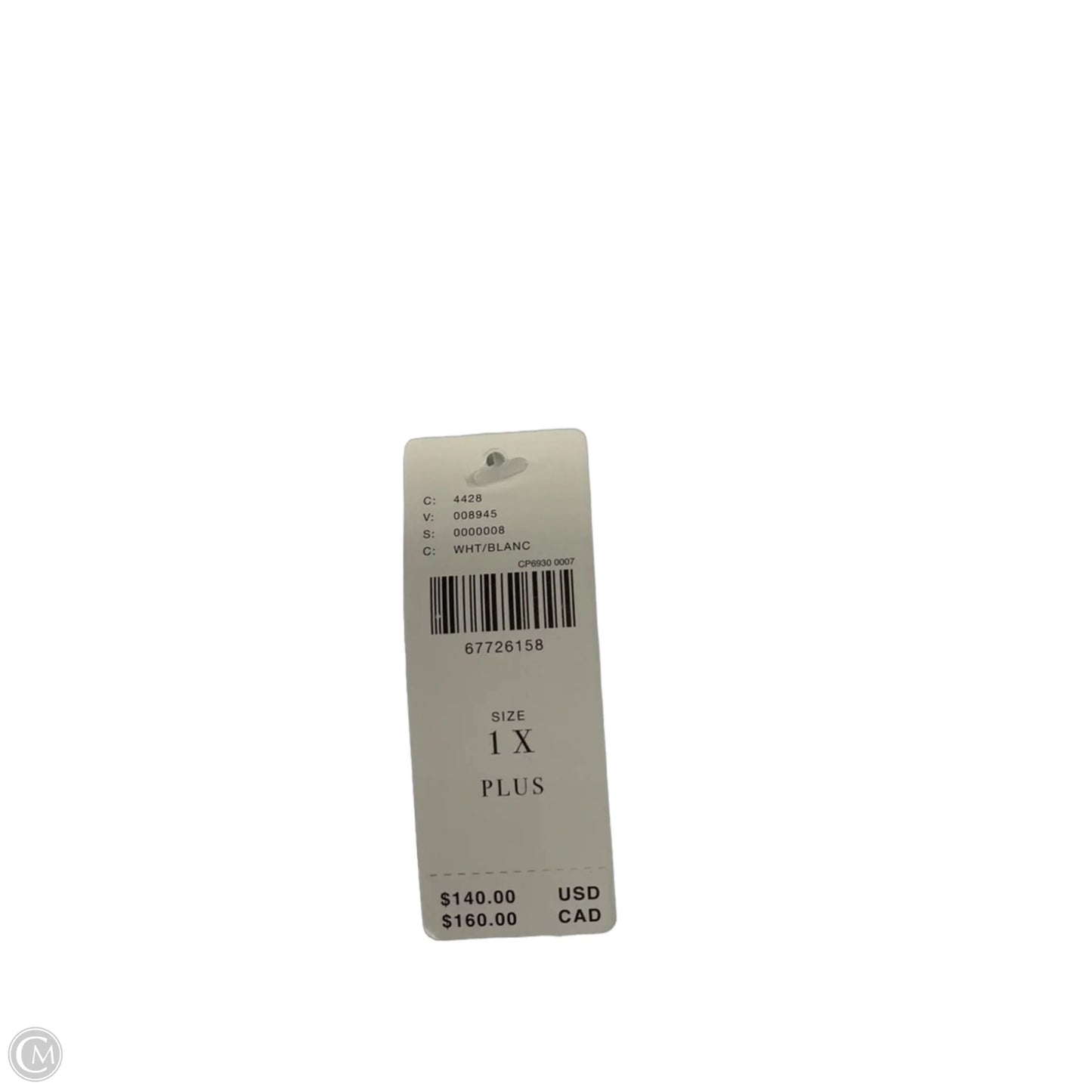 Dress Casual Short By Pilcro In White, Size: 1x